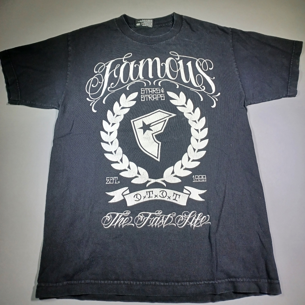 Famous Stars and Straps Tee Size M